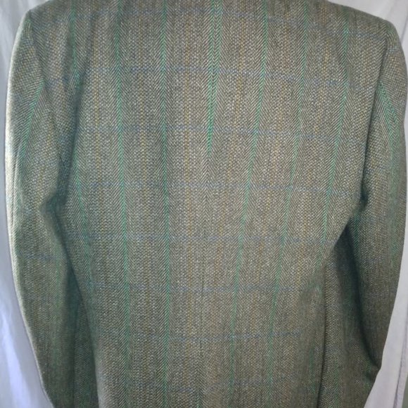 VINTAGE AQUASCUTUM MENS WOOL SPORT COAT SUIT PROM - Picture 4 of 8
